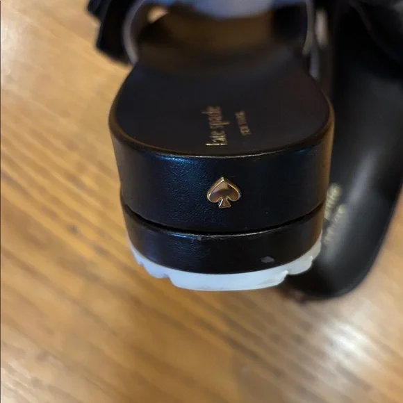 Kate Spade Black Bow Flats - Picture 8 of 9